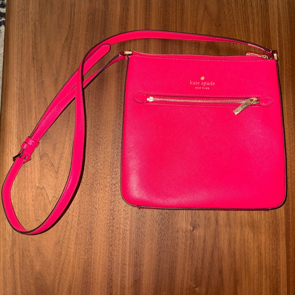 Kate Spade Vibrant Pink Crossbody Bag